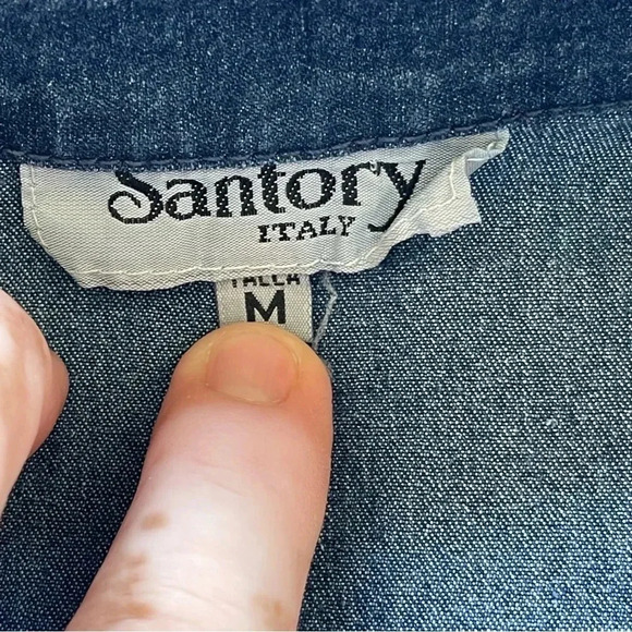 Denim Rocker Dress With Iron Maiden Patch’s Santory Size M - Picture 11 of 12